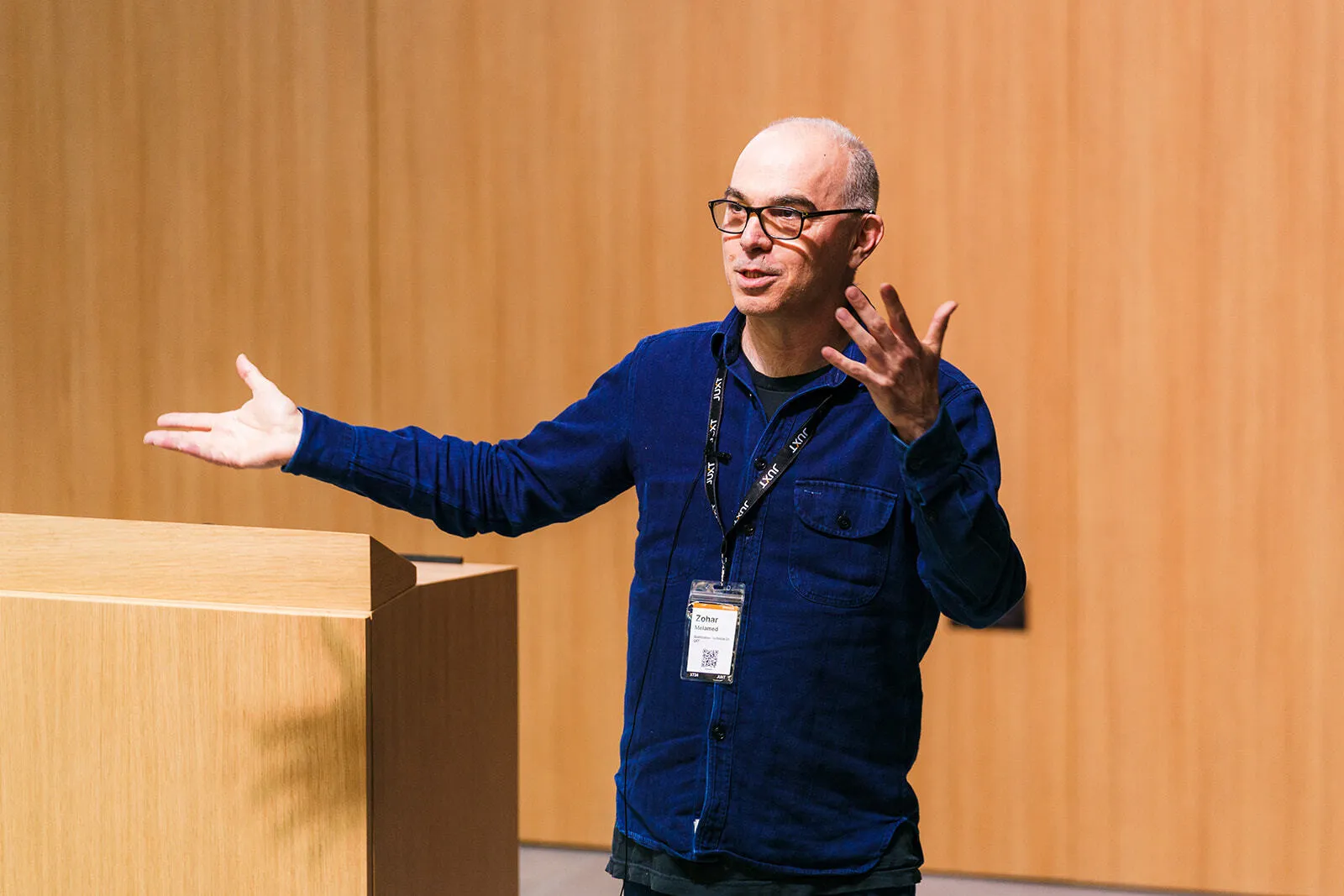 Zohar Melamed talking about building a Risk System guided by simplicity